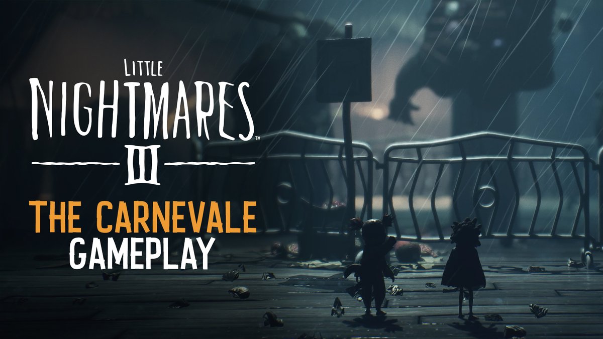 From the creaking carousel to the flickering lights—and the many disturbing faces—you're in for a ride. Step into the Carnevale, watch the 10-minute gameplay walkthrough: Pre-Order #LittleNightmares III: