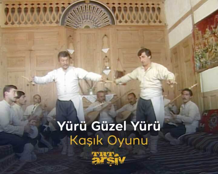 #Kırşehir yöresine ait bir kaşık oyunu için 1991 yılındayız: “Yürü Güzel Yürü” 🕺🏻
