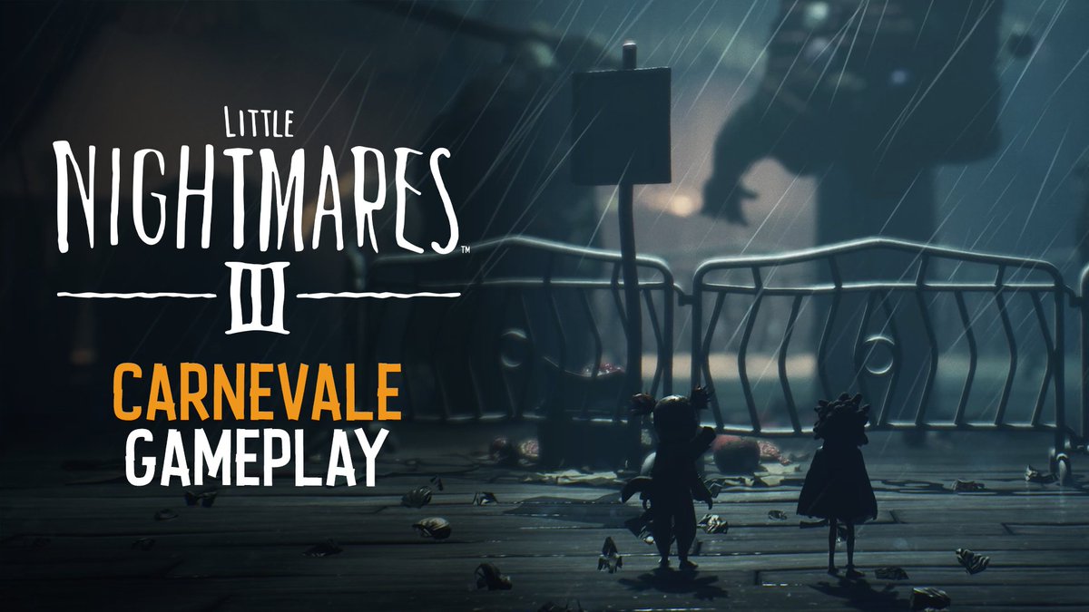 Une funeste tentative d'apporter de la joie à Carnevale. Faites ce qu'il faut pour survivre au spectacle, les enfants. Little Nightmares III sortira sur PlayStation 4 et 5, Xbox Series X|S, Nintendo Switch 1 et 2, et PC le 10 octobre 2025. ➡️