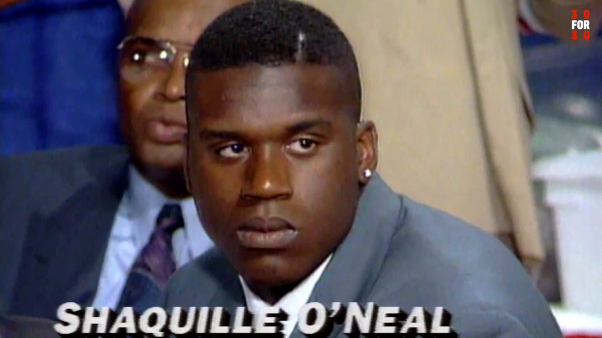 On this day in 1992, Shaquille O'Neal was drafted first overall by the Orlando Magic 🪄 30 for 30: This Magic Moment 🎥