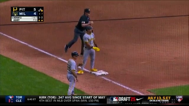 What a play by Brice Turang! 👀 Last year's NL Platinum Glove Award Winner kicks off our #BaseballyPlays.