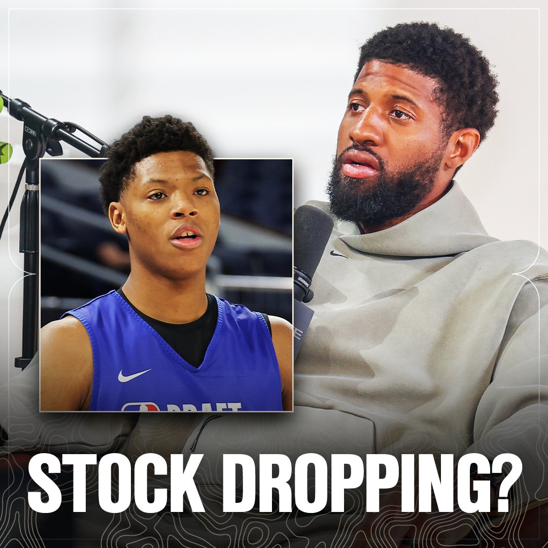 PG sounds off on Ace Bailey skipping NBA Draft workouts 😳 "If I'm Ace Bailey, I can't get mad if my stock drops."