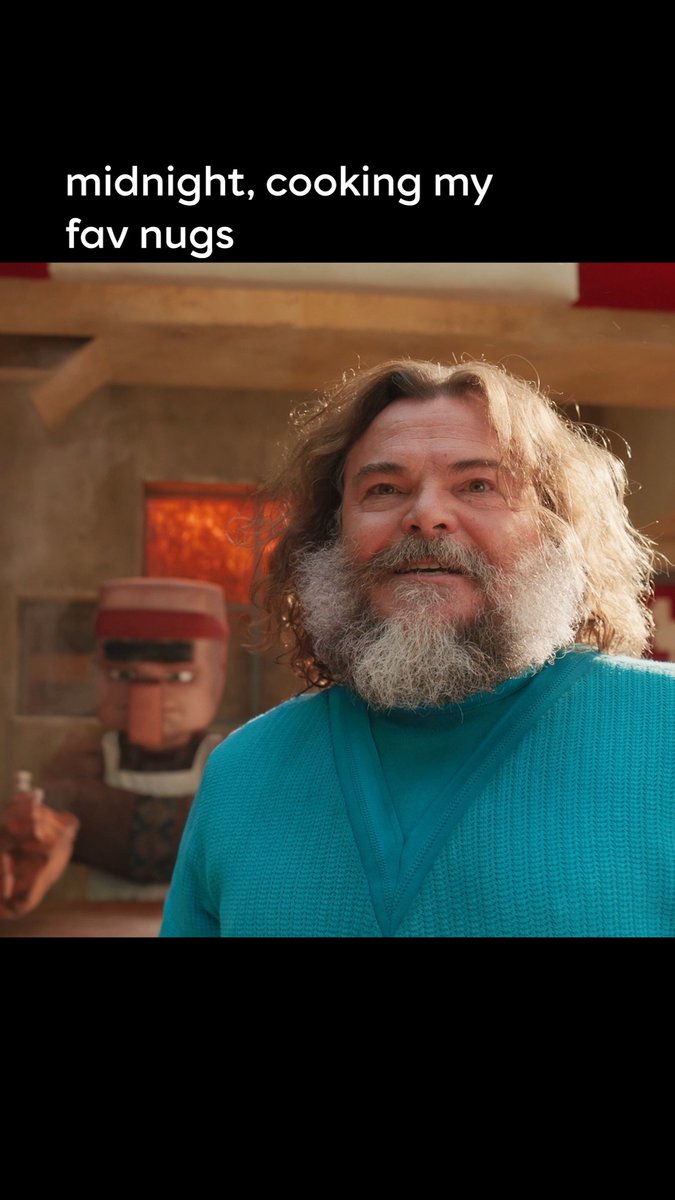 Anyone have any nugget recs? #MinecraftMovie #JackBlack