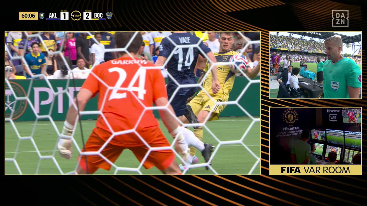 ❌La REVISIÓN VAR por el cual se ANULÓ el gol de Miguel #Merentiel.