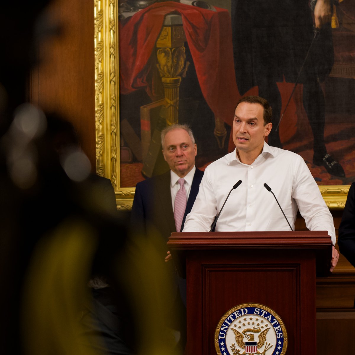 Energy security is national security. The One Big Beautiful Bill will restore America’s energy dominance and end our dependence on foreign nations. Grateful to have my constituent Paul Danos, owner of a family- owned energy services firm, here today to share how this bill will support American energy workers and consumers.