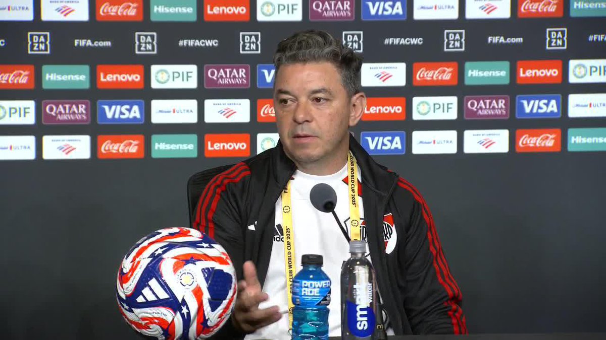 "ESPEREMOS QUE LOS GOLES LOS PODAMOS HACER NOSOTROS." Marcelo Gallardo analizó el partido de mañana ante Inter. 📺 Mirá los partidos de #DisneyPlus de la #FIFACWC 🏆🌎 en el Plan Premium