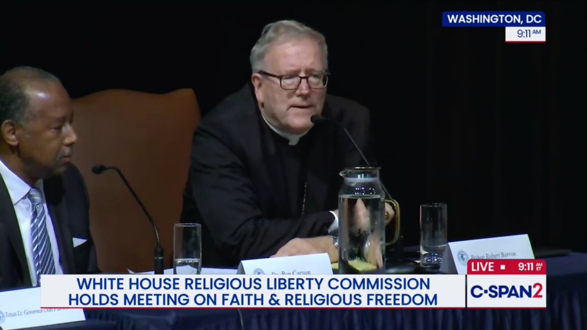 I am honored to have been appointed Chairman of the Presidential Commission on Religious Liberty by President Trump. Last week, we held our first hearing. Bishop Robert Barron joined us and said: “I've been watching for many years… an attempt to get religion out of public life, to get religion out of health care, to get it out of education. So I think that's the battle that we're in.” Click here to watch my remarks, Bishop Robert Barron’s remarks, and the entire hearing:
