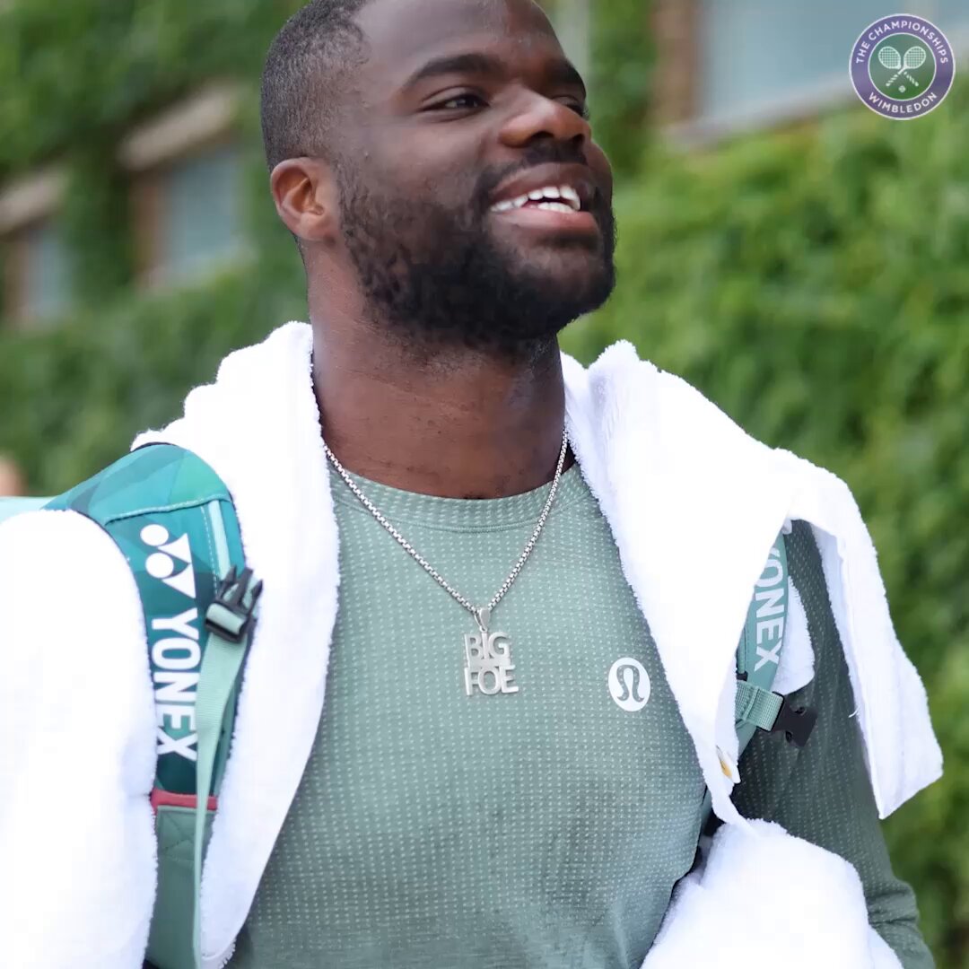 Never stop smiling, Frances Tiafoe 😃 #Wimbledon