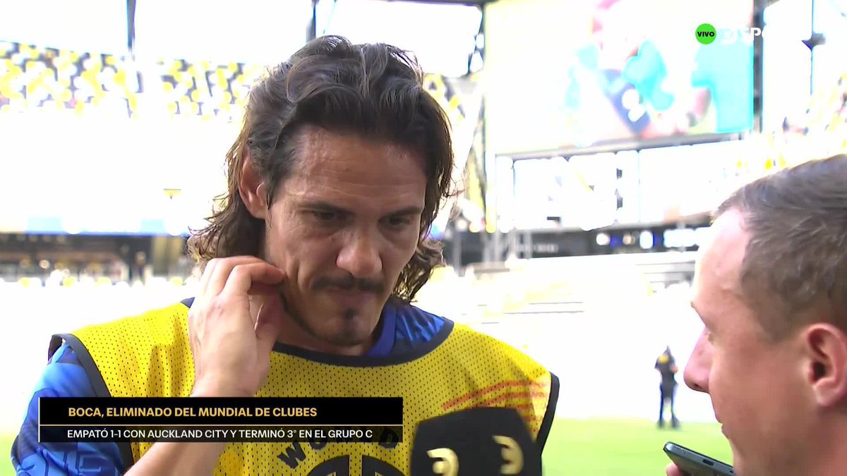 🗣️Edinson #Cavani "Es una lástima que haya terminado así, pero todo sirve para aprender y seguir creciendo, es eso, un crecimiento constante. El sabor amargo que tuvimos en la 1° fecha, lo pagamos hoy".