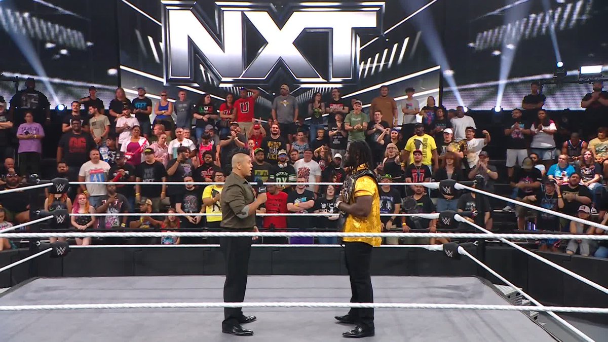 Now we're talking! 🙌 Yoshiki Inamura wants a shot at Oba Femi wwe and the NXT Championship! 🔥 #WWENXT