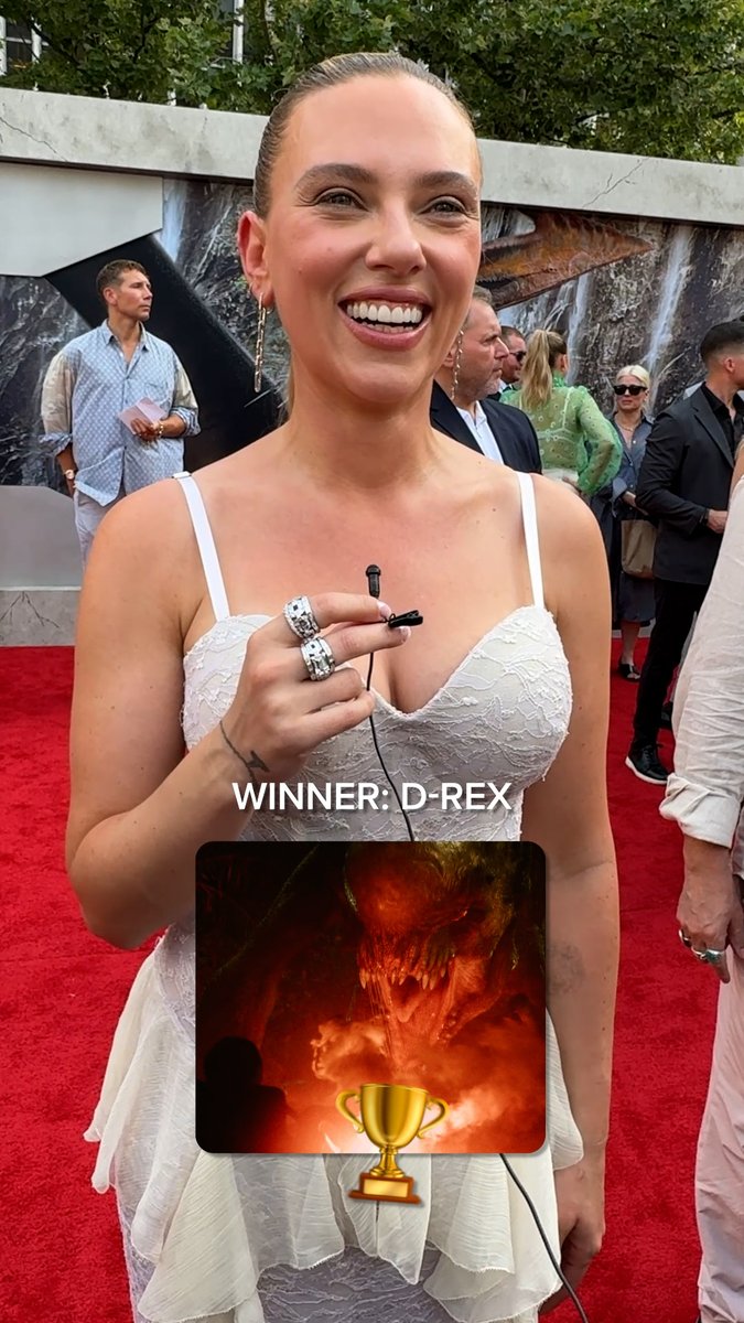 This or That - Dinosaur Edition 🦖 featuring Scarlett Johansson