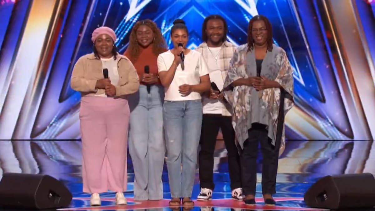 The Benn Family showing up for their community of Altadena!♥️ Just a beautiful performance! #AGT