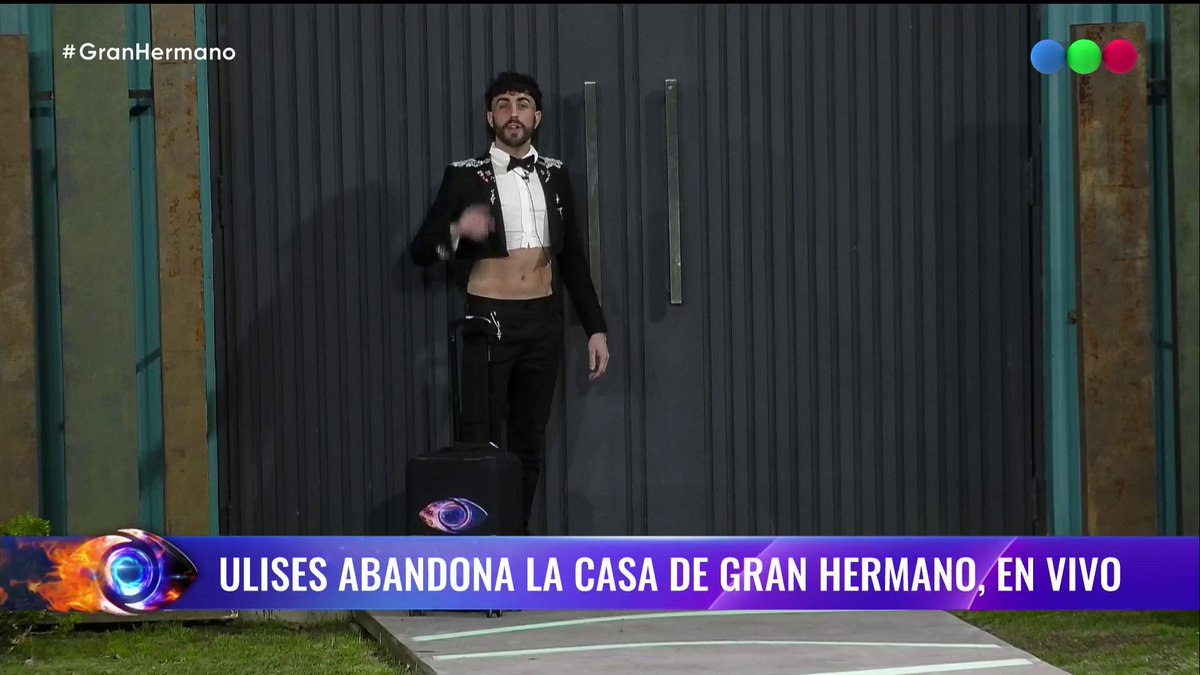 Ulises se despide de la casa de Gran Hermano y se lleva el segundo puesto 🥹🏠 👁️ Mirá #GranHermano en y espiá la casa GRATIS las 24 horas por DIRECTV LatinAmerica DGO 📲