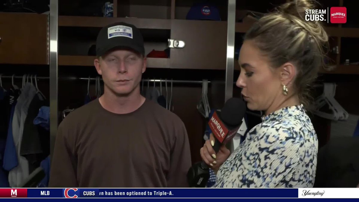 “I didn’t do a good job of playing the game of baseball today.” Pete Crow-Armstrong after tonight’s loss.