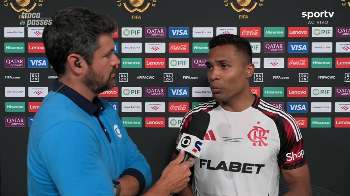 “Para ser campeão, temos que vencer os melhores. É assim que funciona. Sabemos da força do Bayern, mas estamos preparados, como estivemos contra o Chelsea.” 🎙️ Alex Sandro, do Flamengo. 🎥 sportv | ge