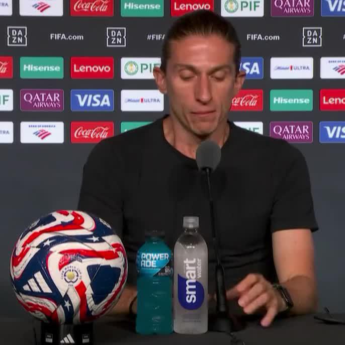 Filipe Luís, sobre o confronto das oitavas: "O Bayern faz parte dessa elite, um colosso, gigante. Elenco extraordinário, treinador excelente. Só que, em um jogo, tudo pode acontecer" #copadomundodeclubes