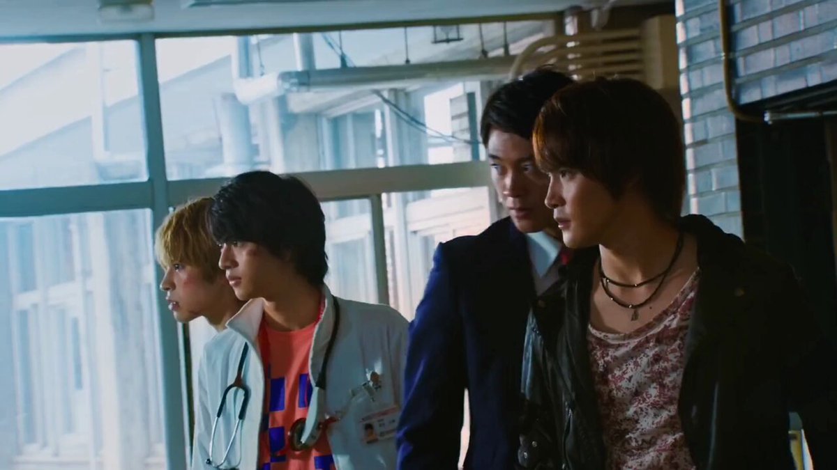 『MIGHTY JUMP! MIGHTY KICK! MIGHTY MIGHTY ACTION X~!』 『LET'S GO! KAKUGOU! GO GO GO GHOST~!』 『DRIVE TYPE: SPEED~!』 『FLAME! PLEASE~!』