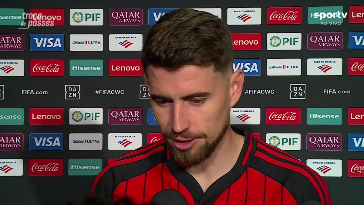 Jorginho, sobre duelo contra o Bayern pelas oitavas da Copa do Mundo de Clubes: "É o tipo de jogo que toda criança sonha jogar" #copadomundodeclubes