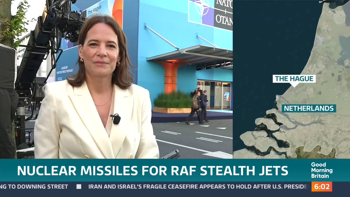 The UK Government is ordering a new squadron of F-35A stealth fighter jets for the RAF, which could be armed with tactical nuclear weapons. Prime Minister Sir Keir Starmer has warned that, in his words, “we can no longer take peace for granted". @louisajamesitv reports.
