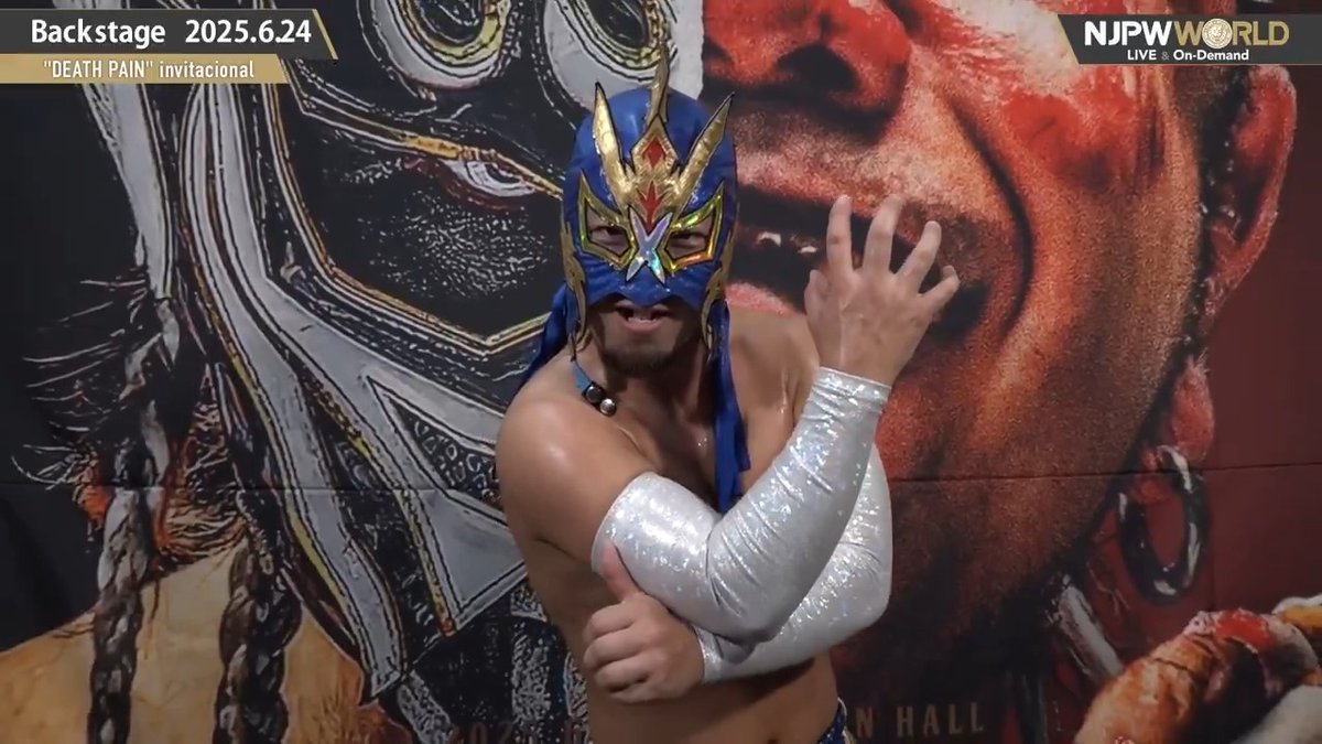 .ドラゴン・リブレ #pw_freedoms "DEATH PAIN" invitacional (June.24st, 2025) Backstage comments! Watch FREE|無料公開中 ⇒ From the profile URL|「NJPW WORLD」で検索 6/24(火) #deathpaininvi のBSコメントを #NJPWWORLD で無料公開中! #NJPW
