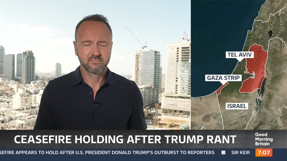 The fragile ceasefire between Israel and Iran appears to be holding. But there are reports that the American bombing of Iran's nuclear facilities may have only set the country back a few months on its quest to build a bomb. @swainitv reports.