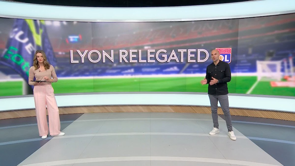 Lyon have officially been relegated to Ligue 2 due to financial issues. The provisional decision made in November has now been confirmed, with the club planning to appeal 🚨
