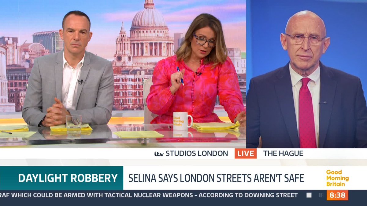 'Is it time for us all to get a bomb shelter?' Susanna Reid asks Defence Secretary John Healey after news that Britain must 'actively prepare' for war.