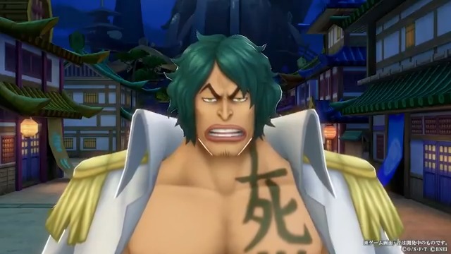 【新キャラ紹介】 ■禁憎森々 緑牛 【アラマキ】 赤属性/ディフェンダー 『よせと言ったよな!?』は自チームのお宝エリアをモリモリお宝エリアに変化💪 『禁憎森々』は広範囲を攻撃しつつ、敵が奪取中の自チームのお宝エリアに追加攻撃を繰り出す! #バウンティラッシュ #ONEPIECE