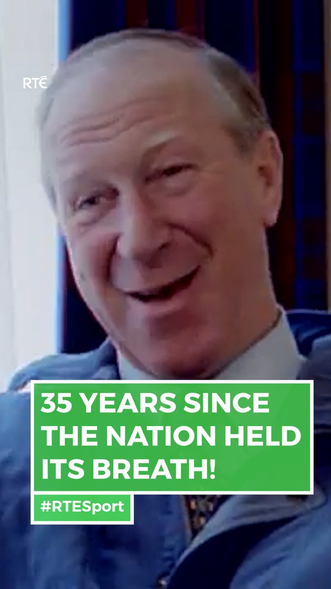 “A Nation holds its breath… YES!” 35 years since THIS happened 😍