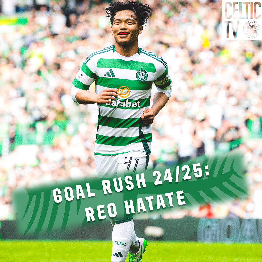🇯🇵📺 Reo Hatate with a curler! His long-range strike against Kilmarnock was one of 11 standout goals last season and you can watch them all now in his Goal Rush episode. 🎥 Exclusively on #CelticTV ⤵️ Celtic Football Club🍀 | #GoalRush