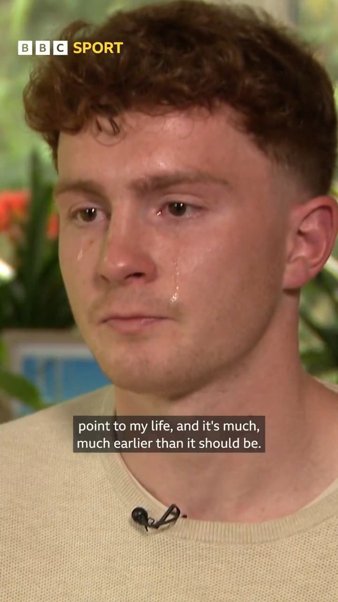 🗣️ 'I'm lucky... I've got time to shout about this disease' Commonwealth Games swimmer Archie Goodburn was told he had inoperable brain tumours at 22 years old. He wants to use his time spreading awareness. #BBCSwimming