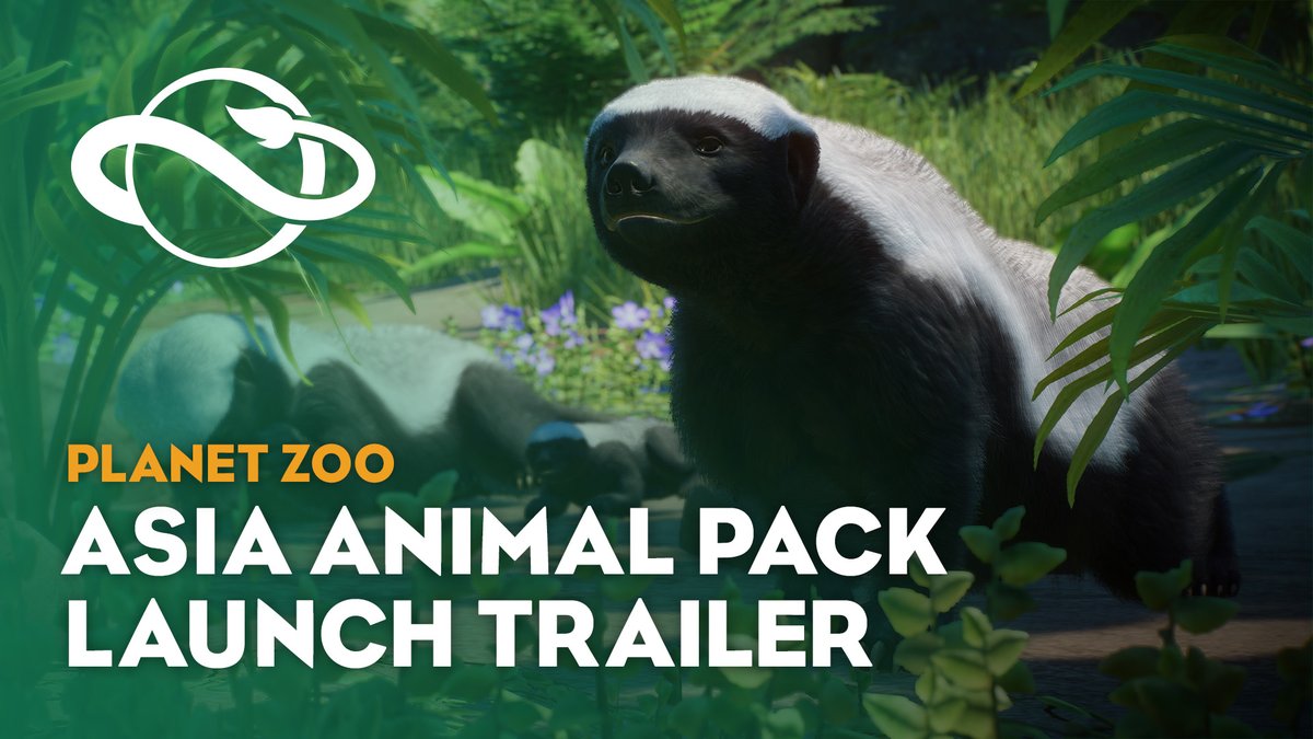 Uncover the beauty of Asia with the Planet Zoo: Asia Animal Pack! Embark on a breathtaking journey through one of the most bio-diverse continents and discover 7 incredible animals for your zoos. Available NOW