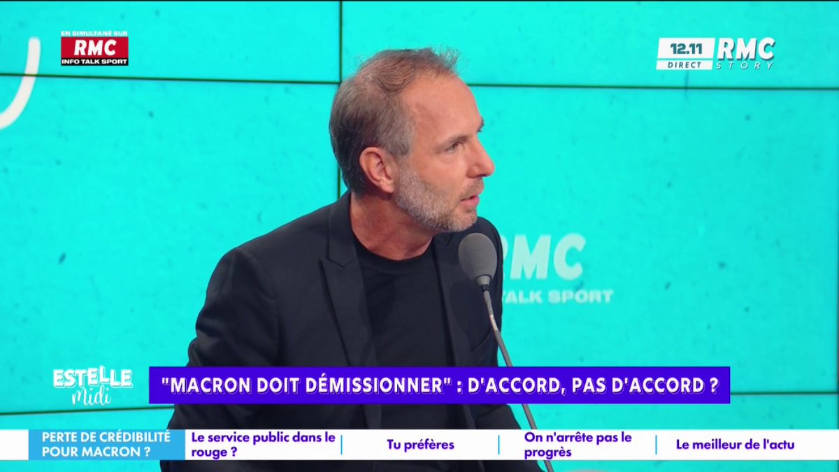 🇫🇷 « Macron doit démissionner » 🎙️ Jean-Philippe Doux : "C'est complètement fou ! On ouvre la boîte de Pandore qui fait qu'on peut demander à un président de démissionner... Il a été élu démocratiquement, on respecte ! Je trouve ça suicidaire !" #EstelleMidi