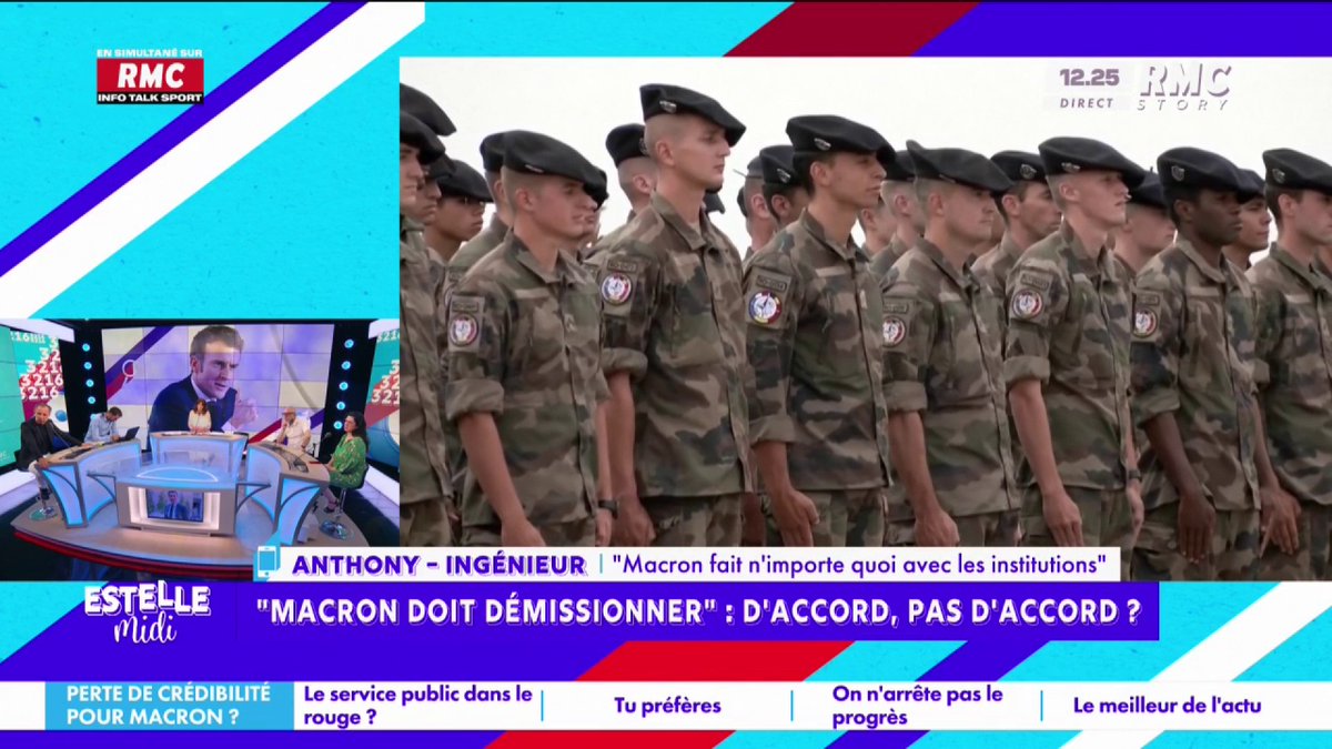 🇫🇷 « Macron doit démissionner » 📞 Anthony : "Il n'y a plus rien qui fonctionne ! Il s'amuse avec les institutions et il s'amuse avec nous ! Il y a des gens pauvres, qui crèvent la dalle et nous on attend... Tout se casse la gueule mais on continue !" #EstelleMidi