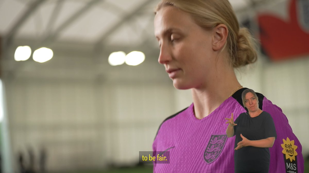 Aggie Beever-Jones analyses a clinical finish from Byron Down during the 2024 Deaf Cup Final 🎯 Watch the 2025 EE Disability FA Cup live on TNT Sports and discovery+ this weekend 🍿 🎥 @lionesses / @englandfootball
