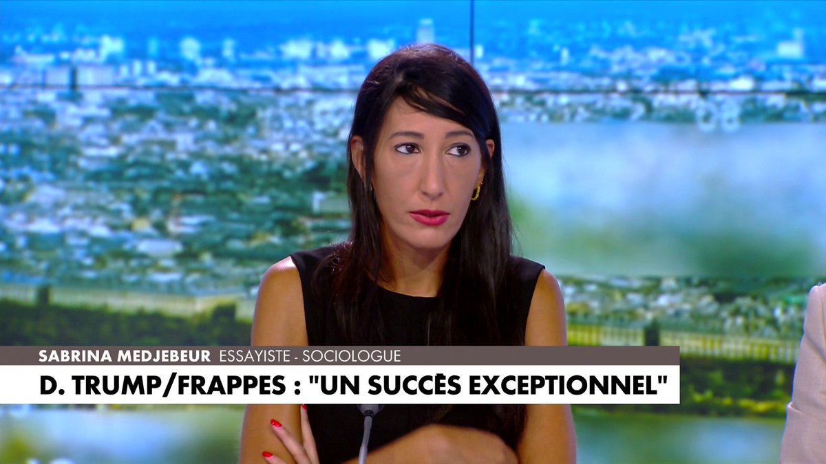 Alors que Donald Trump a salué «des frappes exceptionnelles» sur l'Iran, l'essayiste Sabrina Medjebeur livre son analyse: «Pour décapiter le régime, il faudrait enclencher une guerre qui bouleverserait le monde», dans #MidiNews