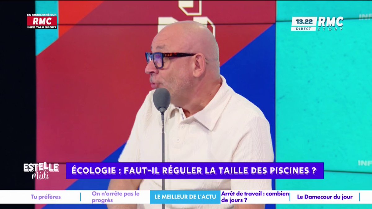 🏊 Faut-il réguler la taille des piscines ? 🎙️ frédéric hermel🇫🇷 : "Vous vous rendez compte l'État totalitaire dans lequel ces gens veulent nous enfermer... Ils n'ont pas réussi avec le rouge de l'Union soviétique donc ils veulent réussir avec le vert de l'Écologisme !" #EstelleMidi