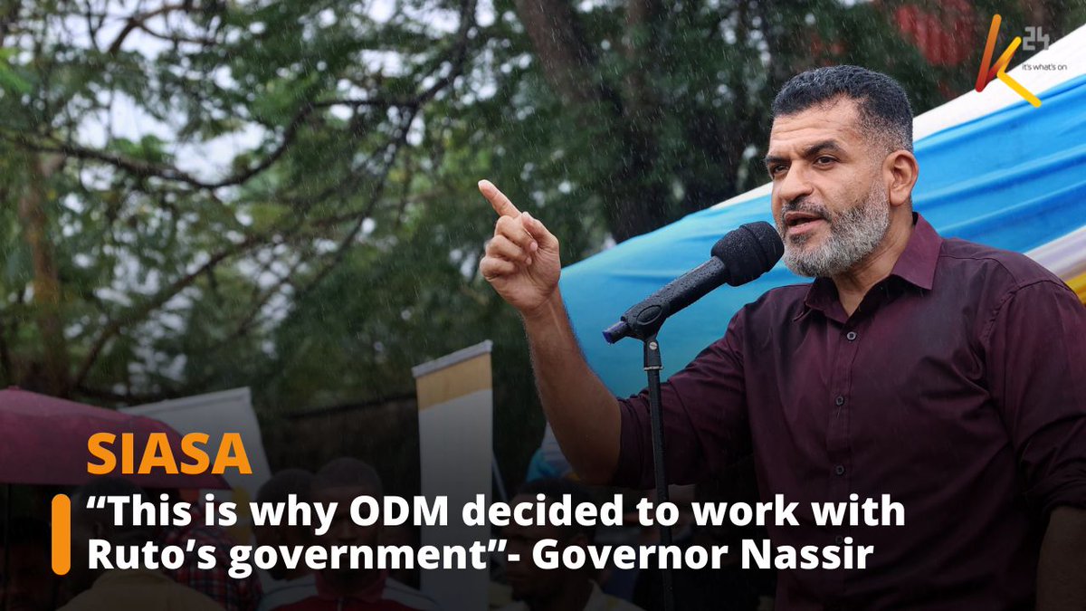 ODM deputy party leader and Mombasa Governor Abdulswamad explains why ODM joined government