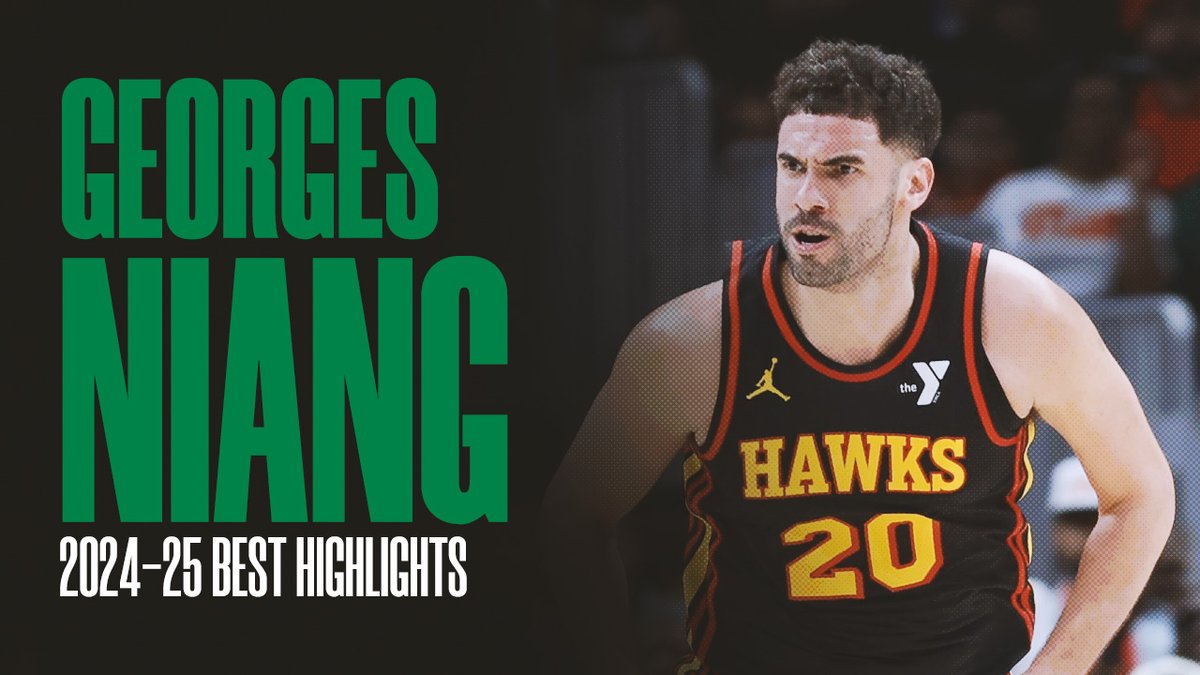 Welcome to Boston, @GeorgesNiang20... I guess? ☘️ I've actually got nine minutes of his best plays from last season here: