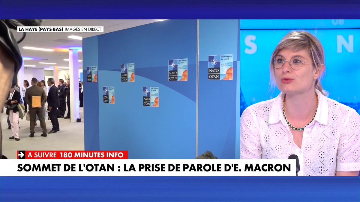 Ophélie Roque : «La parole d’Emmanuel Macron compte peu sur la scène internationale», dans #180MinutesInfo