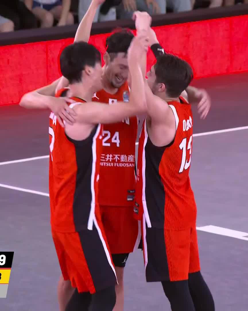 JAPAN SURVIVES A THRILLER AGAINST HOST MONGOLIA TO ADVANCE OUT OF POOL PLAY 🤝🇯🇵 #3x3WC | JBA 3x3 Official