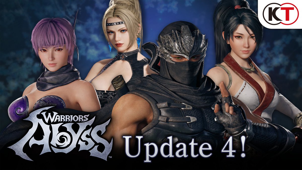 Yes, #YearoftheNinja continues as Ryu Hayabusa will make his way into the #WARRIORSAbyss roster. However, this MASTER NINJA didn't come alone to traverse the merciless trials of hell. 👀 All these characters will become available on the 4th of July as a free update!