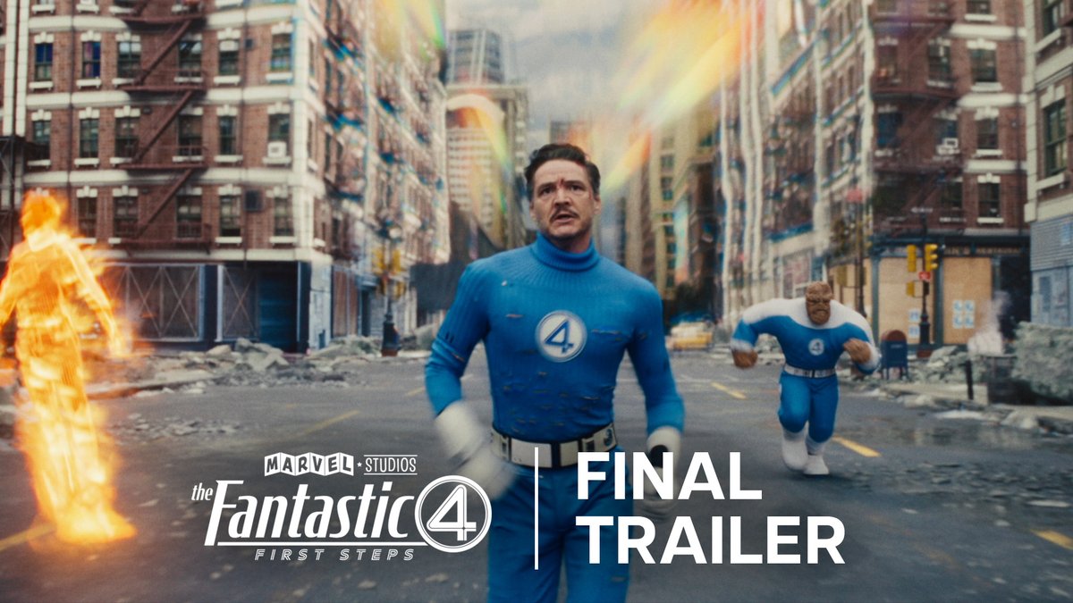 In ONE MONTH, Marvel Studios’ #TheFantasticFour: First Steps arrives in theaters July 25. Watch the new trailer and get tickets now: