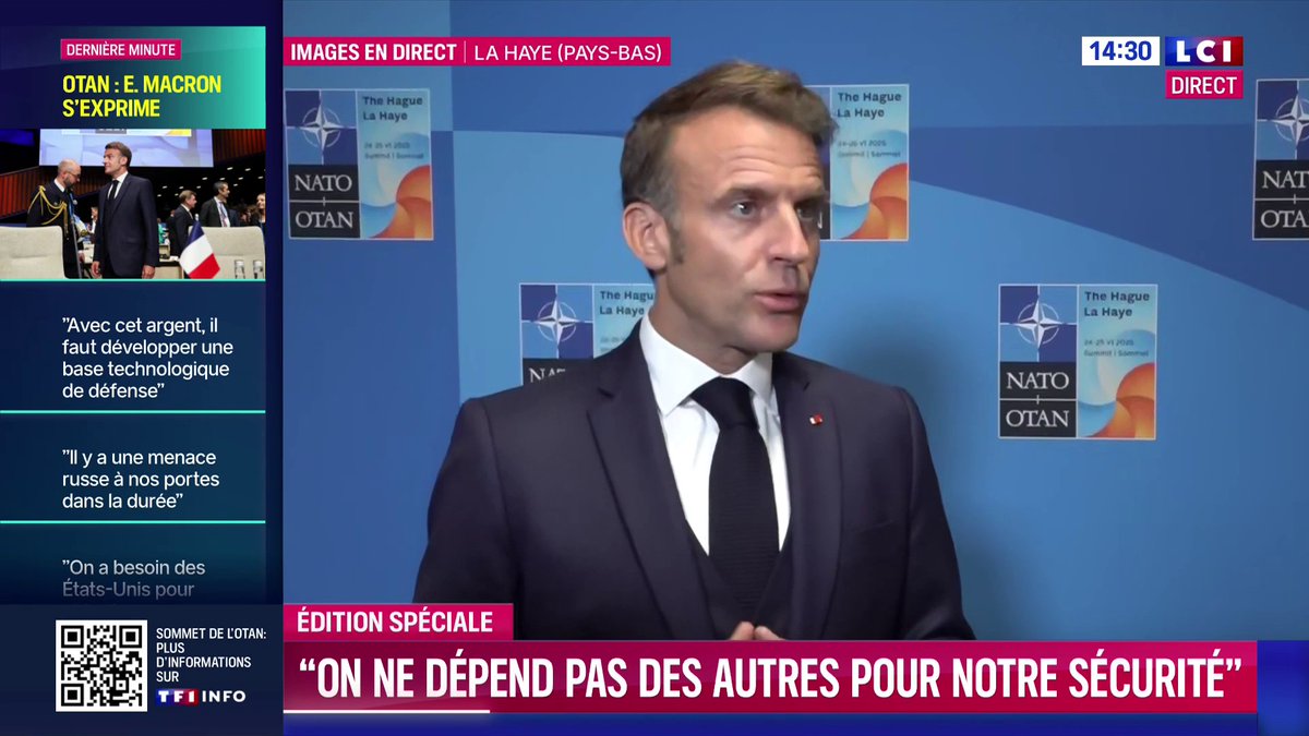 Macron veut trois cessez-le-feu en même temps : celui entre Israël et l'Iran, celui à Gaza, et celui en Ukraine : un quatrième en France, possible ?