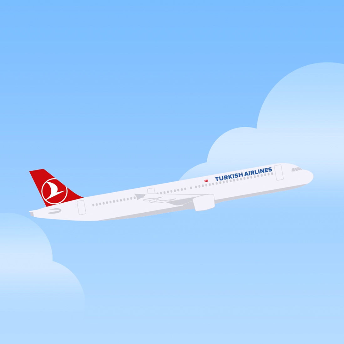 Everything you need to know about your flights is right at your fingertips! ✈️ Use the "My Flights" tab in our app to effortlessly keep track of upcoming trips, countdown to online check-in, and review your past journeys. #TurkishAirlines