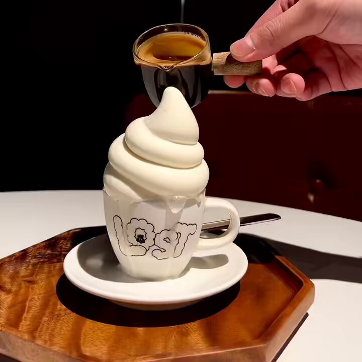 美食篇Ep1. 🌟LOST and Found 一定要點它們的招牌（圖二） 阿芙加朵😋 餐點就標準上 但也沒到特好吃 環境比較擁擠，因為人很多 所以環境會比較吵雜 但很適合聊天唷 整體裝潢風格和氛圍營造的很好 推推👍