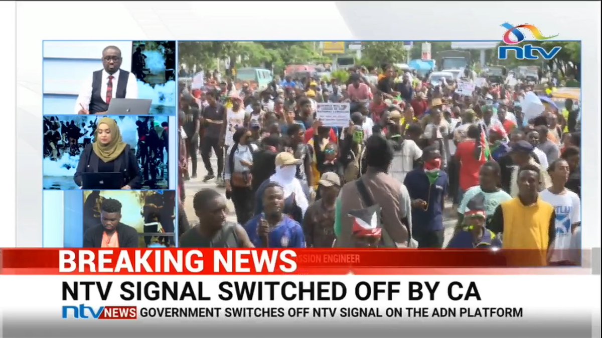 NTV engineer narrates how police officers, Communications Authority officers switched off NTV signal #June25Protests Number8, the poet