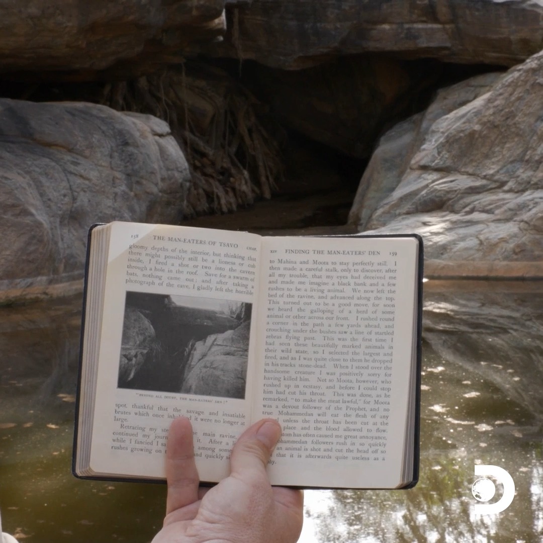 Josh is headed straight for the Man-Eaters’ Den, the legendary lair of two lions that are said to have claimed over 100 lives. #ExpeditionUnknown TONIGHT at 9p on Discovery.