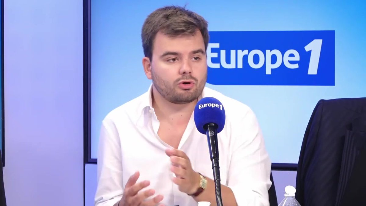 Personnalités politiques qui recueillent le plus de soutien ou de sympathie – Marine Le Pen et Jordan Bardella en tête : « Ce sont les favoris de la prochaine présidentielle, que ce soit l’un ou l’autre », estime Gauthier Le Bret, dans #OMSLT avec Cyril Hanouna sur #Europe1.