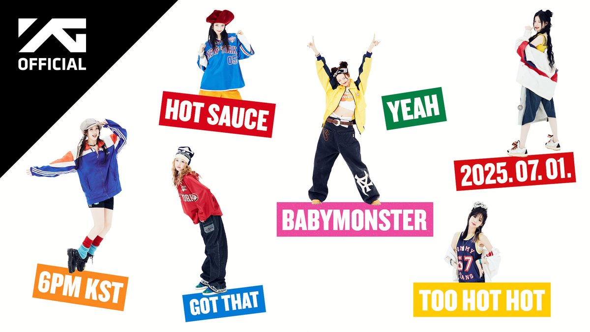 #BABYMONSTER Got That 'HOT SAUCE' Digital Single [HOT SAUCE] 2025.07.01. 6PM KST Pre-Save Now. : #베이비몬스터 #DigitalSingle #HOTSAUCE #YG